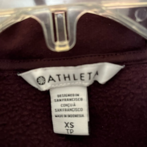 Athleta  Retro Plush Hoodie in Purple - Picture 8 of 13